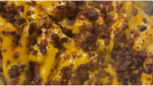 Market Street Fries loaded with cheese and bacon